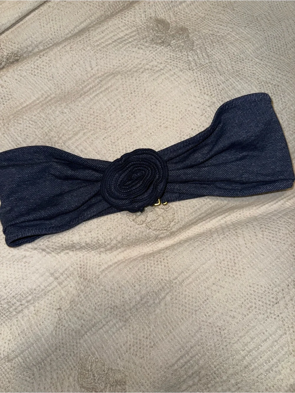 SAME swimwear Rose bandeau bikini set